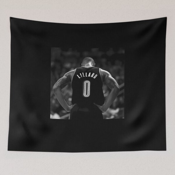 Item preview, Damian Lillard - Black  White  	 designed and sold by ezaohpkc9.