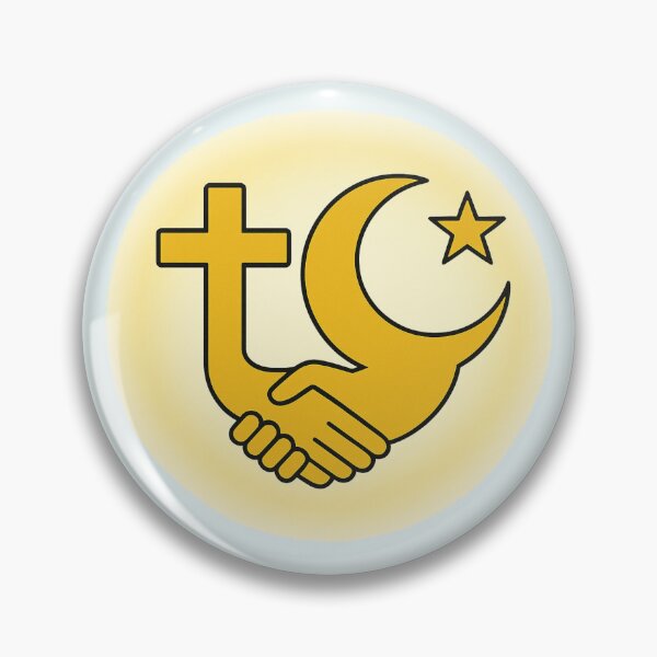 Item preview, Golden Interfaith Unity Symbol – Peace, Love & Coexistence Design designed and sold by Design by Anthony .