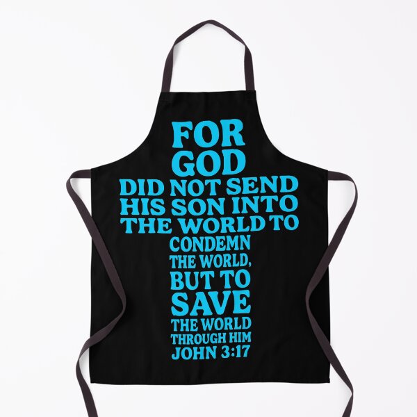 Item preview, John 3:17 For God Send His Son To Save The World Through Him designed and sold by plushism.
