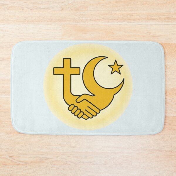 Item preview, Golden Interfaith Unity Symbol – Peace, Love & Coexistence Design designed and sold by Design by Anthony .