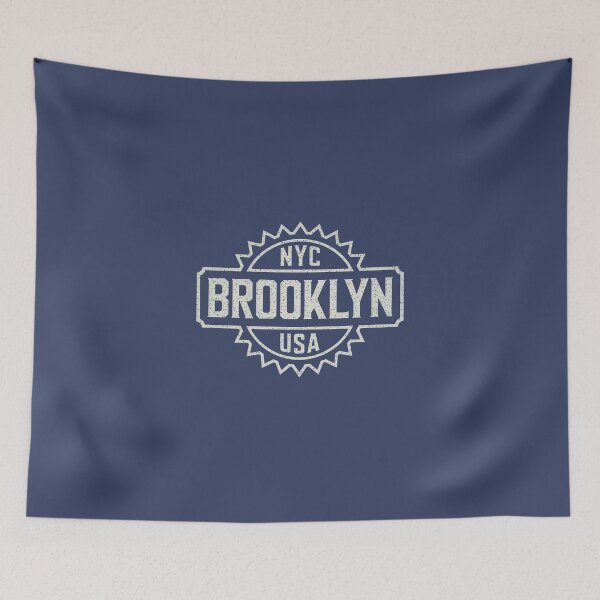 Item preview, Brooklyn NYC USA Vintage style Badge Design for 2026 designed and sold by Big Bang Canvas.