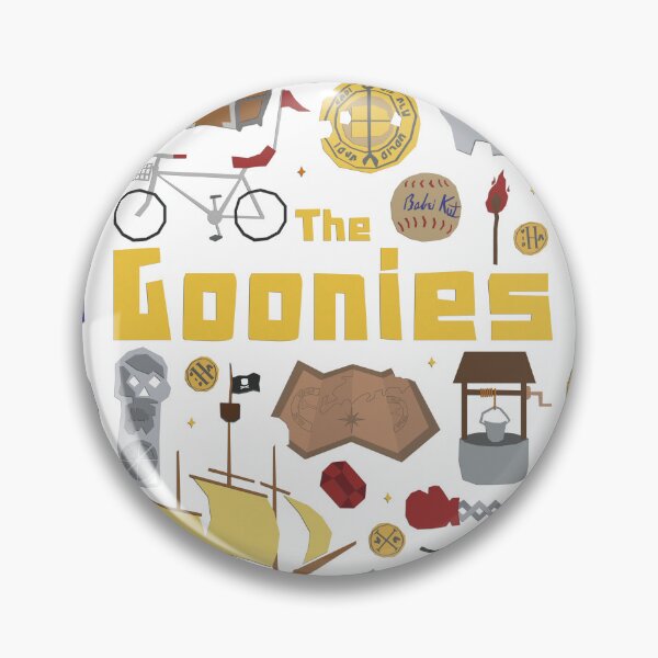 Item preview, The Goonies Never Say Die - Classic 80s Adventure Movie Poster designed and sold by PauRicart.