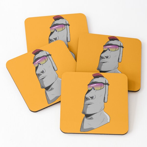 Item preview, Easter Island Punk designed and sold by blacksnowcomics.