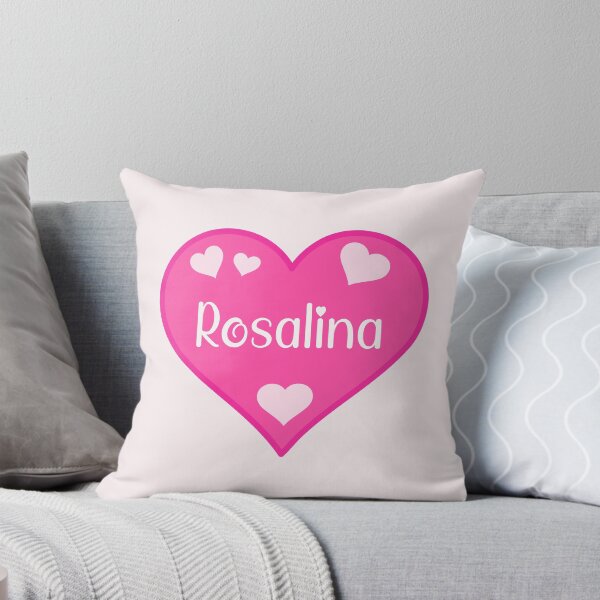Item preview, Rosalina Name Pink Heart  designed and sold by Jeallan Designs.