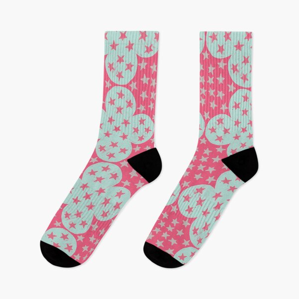 Item preview, Pink Stars Painted Quatrefoil Pattern  designed and sold by Angela Dow.