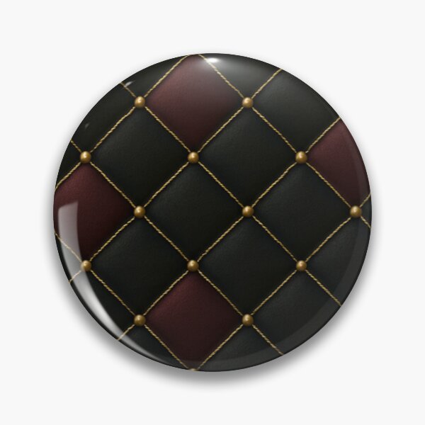 Item preview, Luxury Quilted Pattern | Black & Maroon with Golden Accents designed and sold by Bellassi.