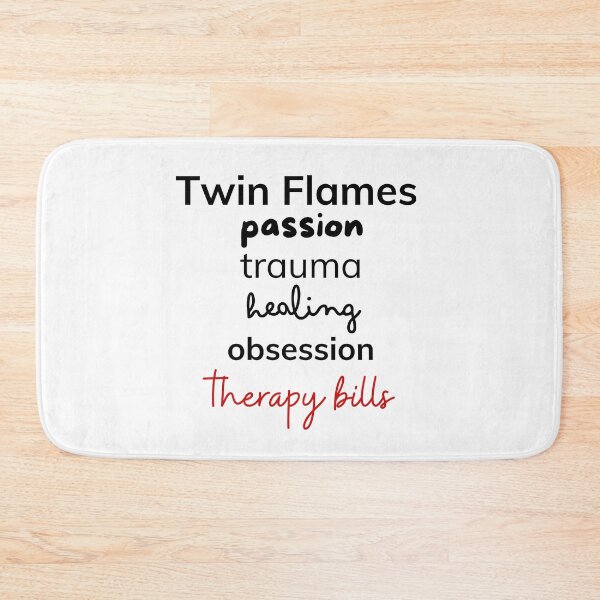 Item preview, Sarcasm Twin Flame Passion Quote designed and sold by MuditasEyes.
