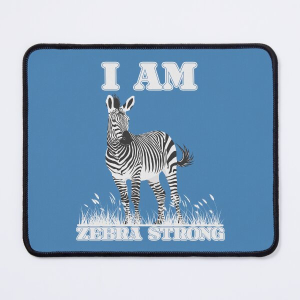 Item preview, Zebra Strong – Ehlers Danlos Syndrome Awareness Design designed and sold by Jesabee Designs.