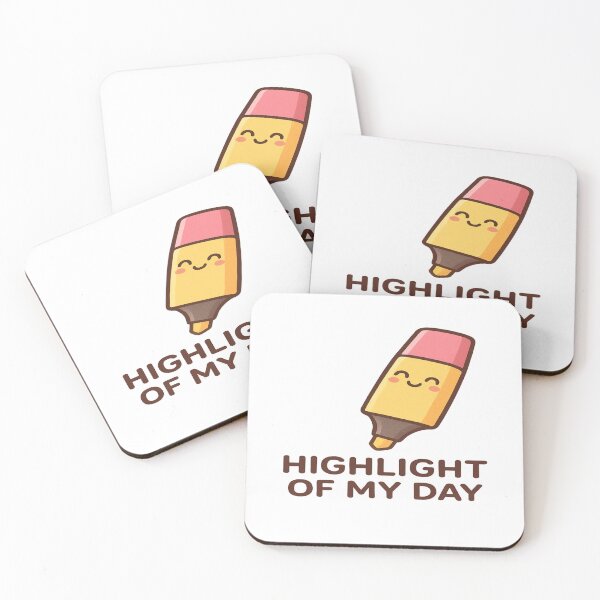 Item preview, Highlight of My Day – Cute Marker Illustration designed and sold by ToonyTeez.