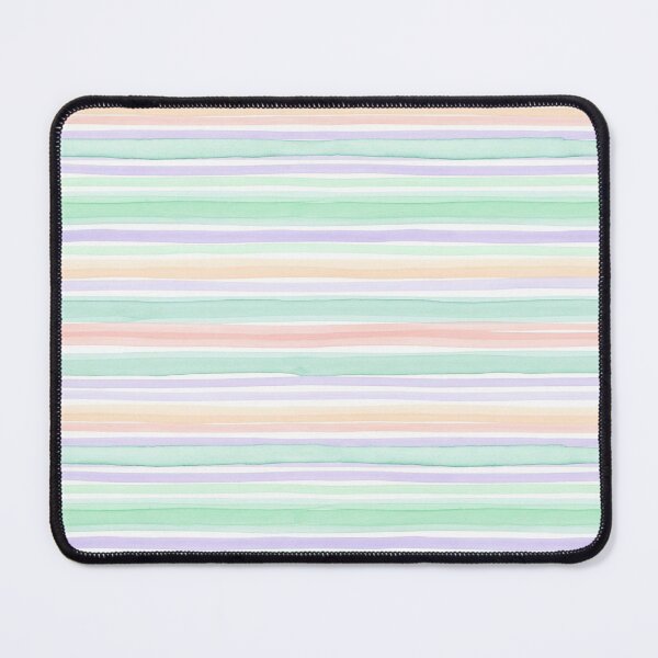 Item preview, watercolor pastle stripes seamless pattern designed and sold by FirsttMeUp.