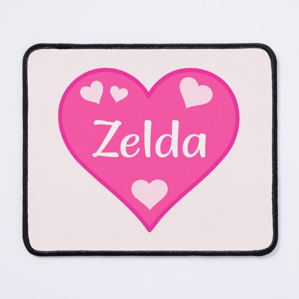 Item preview, Zelda Name Pink Heart  designed and sold by Jeallan Designs.