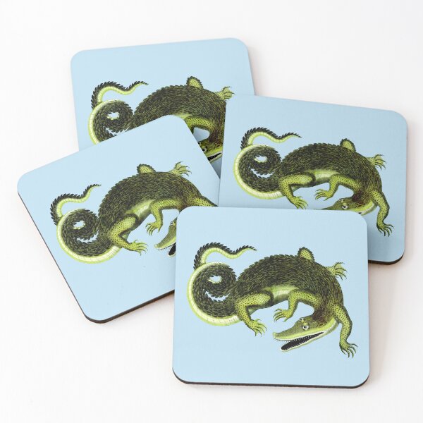 Item preview, Seventeenth Century Natural History Alligator by Peter Artedi designed and sold by Pixelchicken.