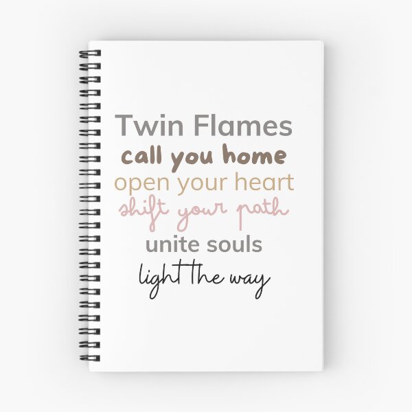 Item preview, Cute Twin Flame Call you Home Quote designed and sold by MuditasEyes.