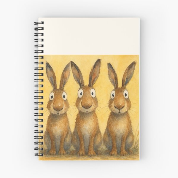 Item preview, Cute Hare Rabbit Family PRiNTS ' THe BuSKeRS ‘ BY SHIRLEY MACARTHUR designed and sold by Shirley MacArthur Art.