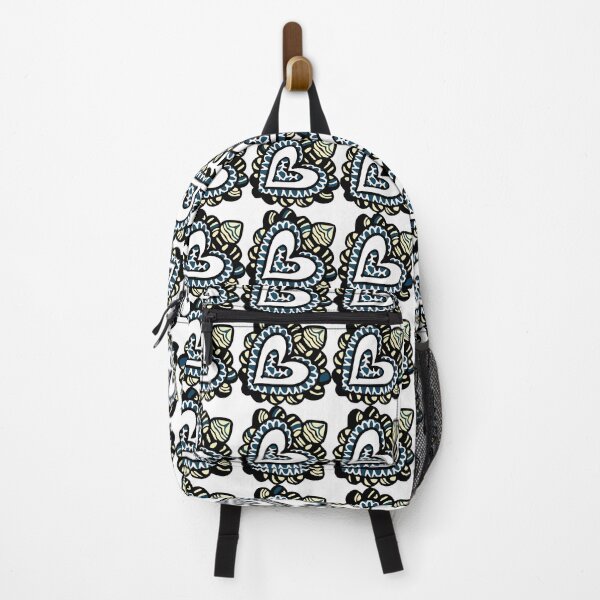 Item preview, Tribal Heart Mandala Fish Pattern Design designed and sold by Swati's Digital Den.