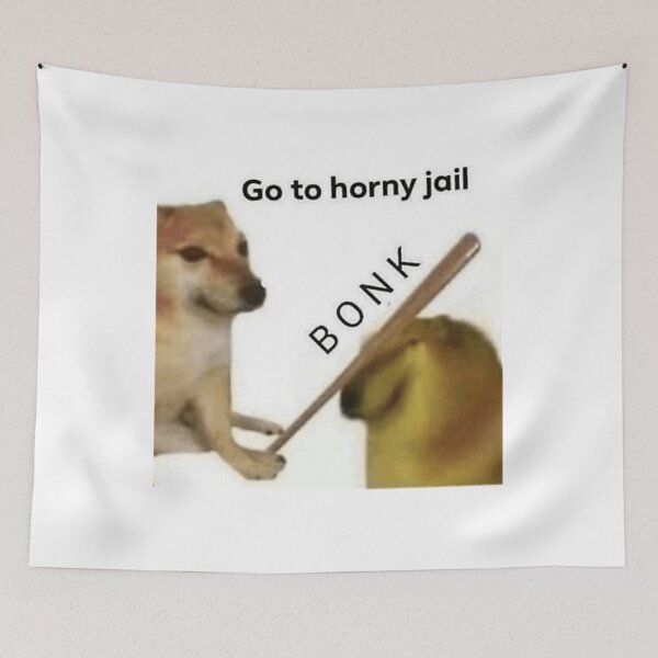 Item preview, Dog Bonk Meme designed and sold by GaetanoOkuneva.
