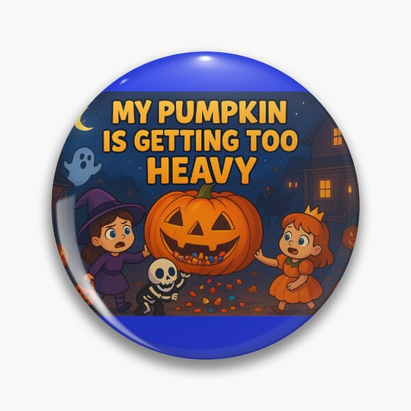 Item preview, My Pumpkin Is Getting Too heavy. designed and sold by zillyx.