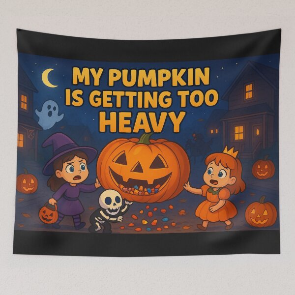 Item preview, My Pumpkin Is Getting Too heavy. designed and sold by zillyx.