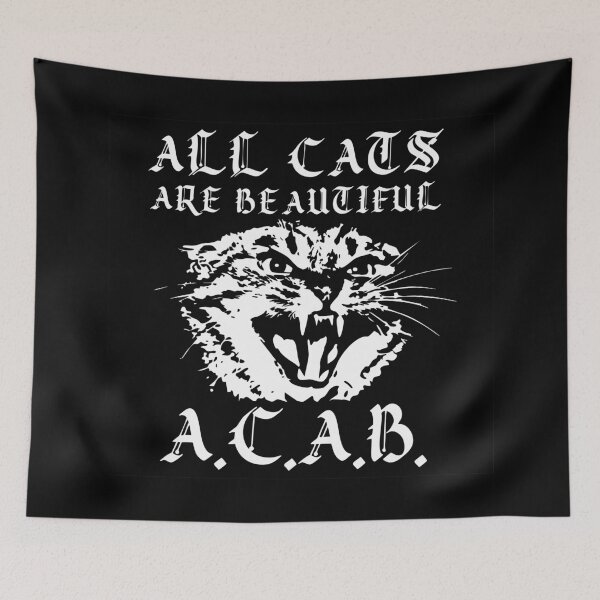 Item preview, All Cats are Beautiful 2 - A.C.A.B designed and sold by backtalk_merch.