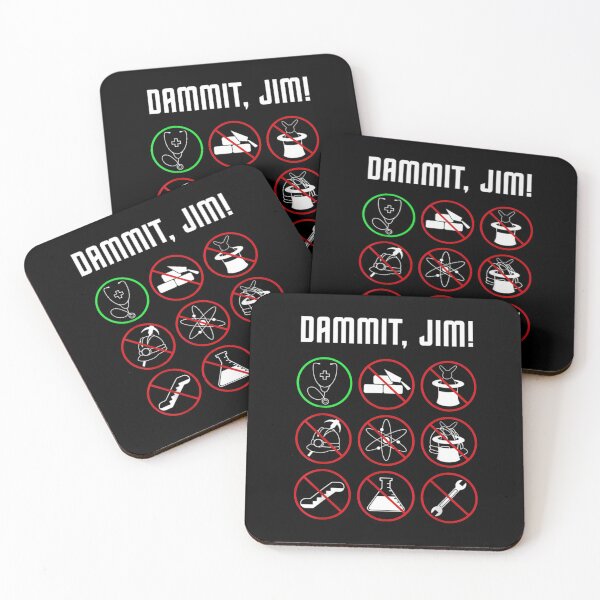Item preview, Dammit Jim Funny Nurse 	   	 designed and sold by ezaohpkc9.