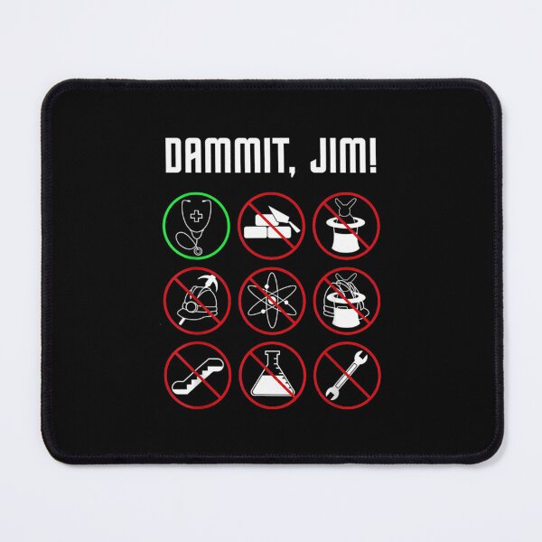 Item preview, Dammit Jim Funny Nurse 	   	 designed and sold by ezaohpkc9.
