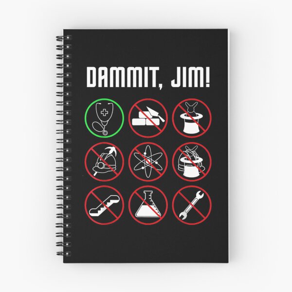 Item preview, Dammit Jim Funny Nurse 	   	 designed and sold by ezaohpkc9.