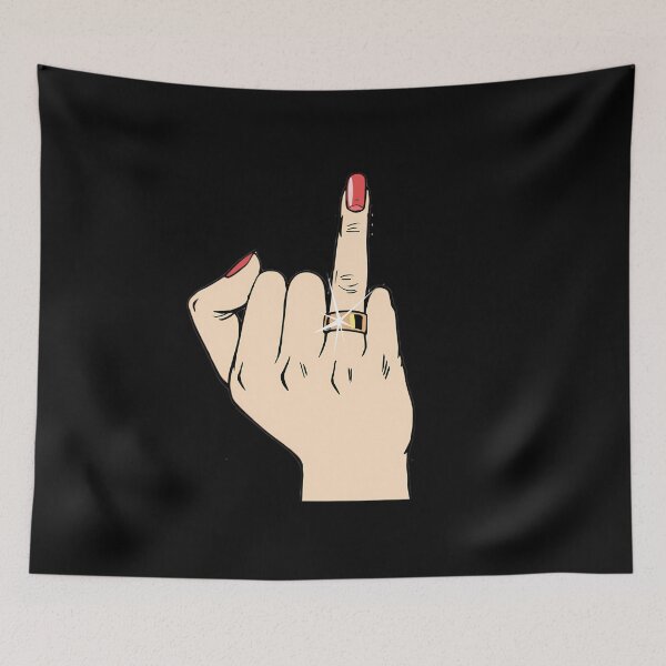 Item preview, Comic Style Ring Finger Design  	 designed and sold by ekuijvuhon69.