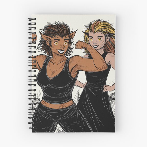 Item preview,  Werewolf Girls cool halloween graphic novel style illustration art designed and sold by Vintage Designs +.