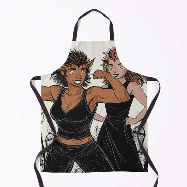 Item preview,  Werewolf Girls cool halloween graphic novel style illustration art designed and sold by Vintage Designs +.