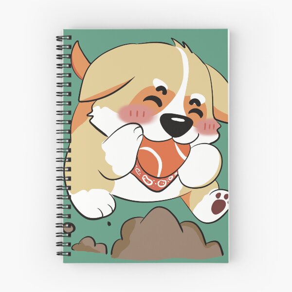 Item preview, Cute Cartoon Puppy Digging designed and sold by MellowMayStudio.