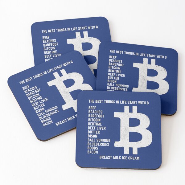 Item preview, Best Things Start with B — Bitcoin / Breast Milk Ice Cream Edition designed and sold by Pjotre7.