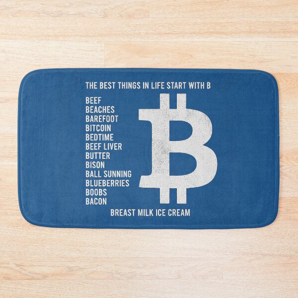 Item preview, Best Things Start with B — Bitcoin / Breast Milk Ice Cream Edition designed and sold by Pjotre7.