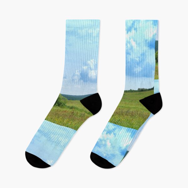 Item preview, Vibrant Blue Windmill in a Serene Countryside Meadow - Whimsical Landscape Photography designed and sold by Luminari Creations.