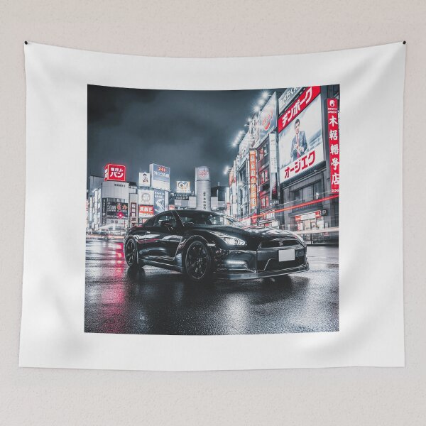 Item preview, Night predator on the streets of Tokyo designed and sold by moritzundso.