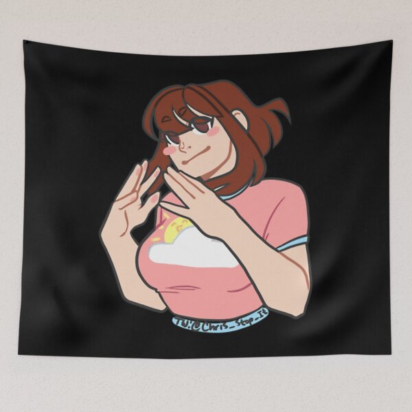 Item preview, BNHA Uraraka Ochako (Transparent BG) Fan Art   	 designed and sold by tccquoxm32.