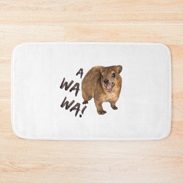 Item preview, Awawa Angry Screaming Hyrax Meme designed and sold by GaetanoOkuneva.
