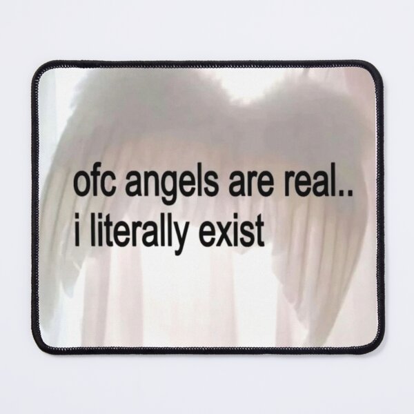 Item preview, ofc angels are real.. i exist designed and sold by inainart.