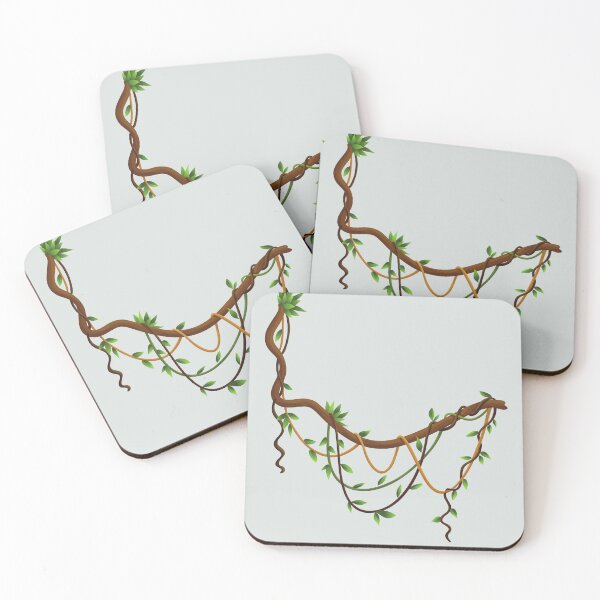 Item preview, Jungle Vines and Leaves Illustration designed and sold by alkareem-ca.