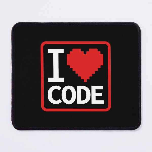 Item preview, I Love Code Programming Heart Design designed and sold by PO3Designs.