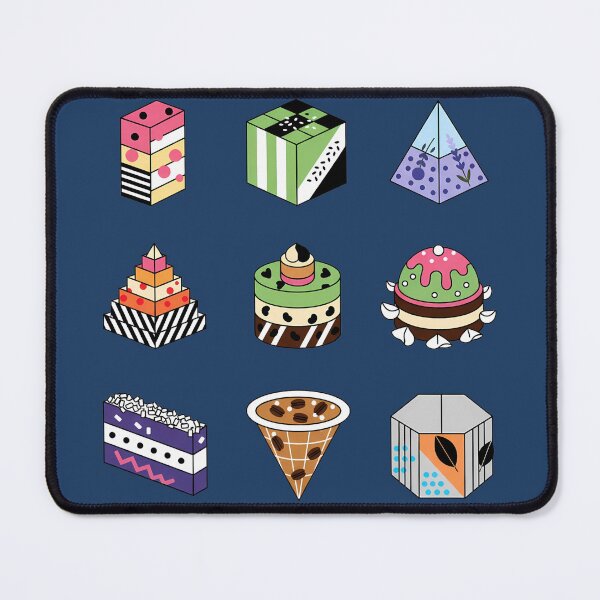 Item preview, 80s Memphis Design Style Abstract Geometric Desserts designed and sold by Dewer Shop.