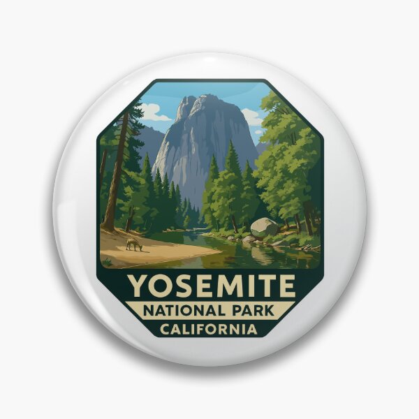 Item preview, Yosemite National Park Half Dome Sticker designed and sold by Ismeal Von.