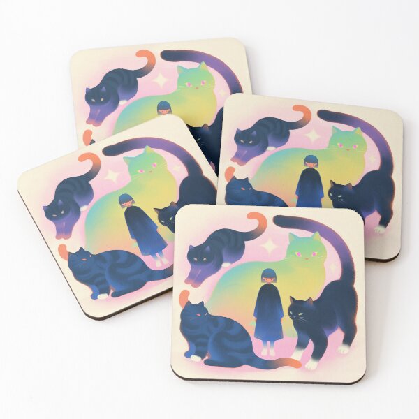 Item preview, Dreamy Feline Companionship Circle designed and sold by zzz888.