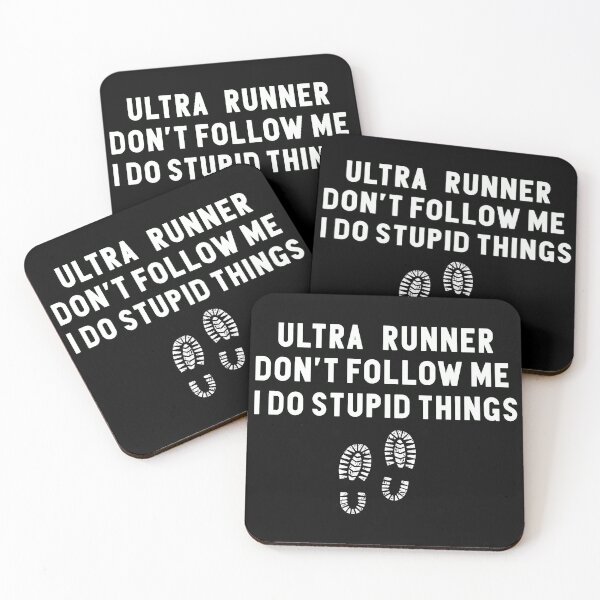 Item preview, Funny Ultra Runner Don't Follow Me I Do Stupid Thing designed and sold by khallidaart.