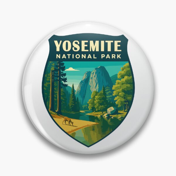 Item preview, Yosemite National Park Half Dome Sticker designed and sold by Ismeal Von.