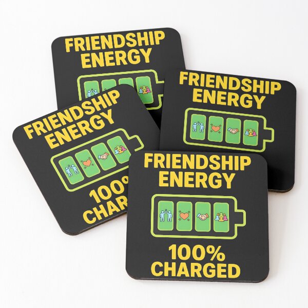 Item preview, Fully Charged with Friendship – Positive Vibes Tee designed and sold by the2ndwilliam.