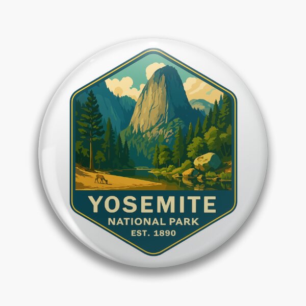 Item preview, Yosemite National Park Half Dome Sticker designed and sold by Ismeal Von.