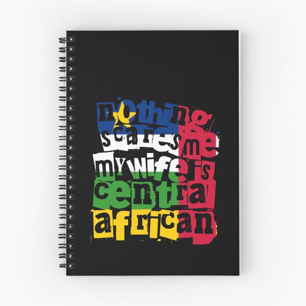 Item preview, Funny Central African Wife Nothing Scares Me My Wife Is Central African designed and sold by chrisrivait.