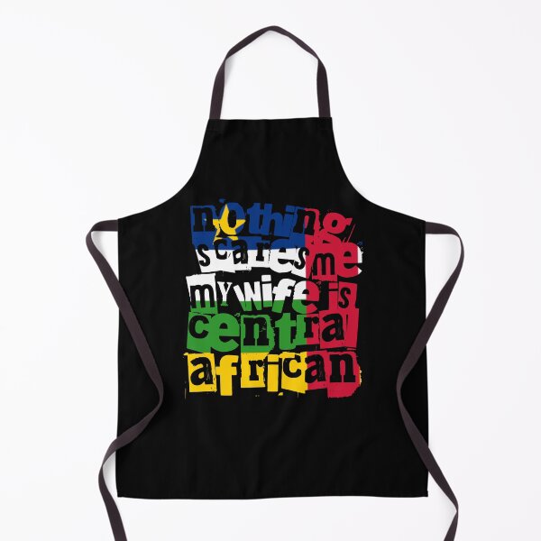 Item preview, Funny Central African Wife Nothing Scares Me My Wife Is Central African designed and sold by chrisrivait.
