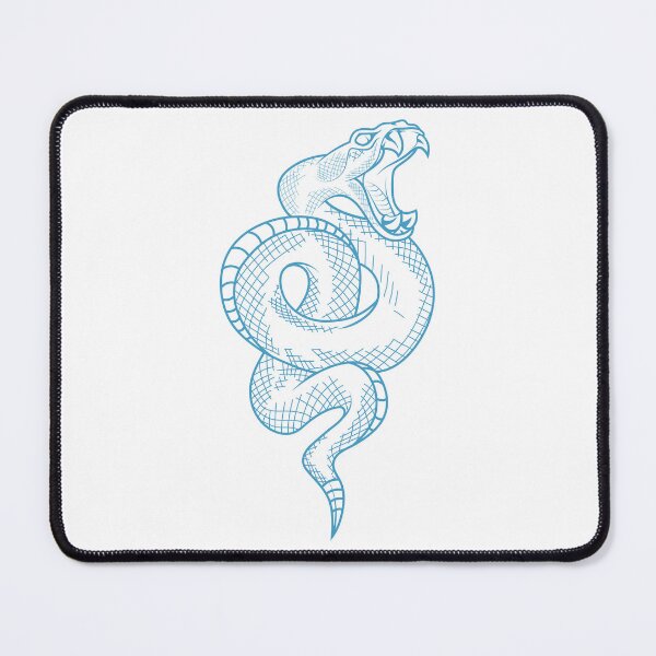 Item preview, Personalized Blue Viper Cosmic Serpent Design designed and sold by Nemcha-Tee.