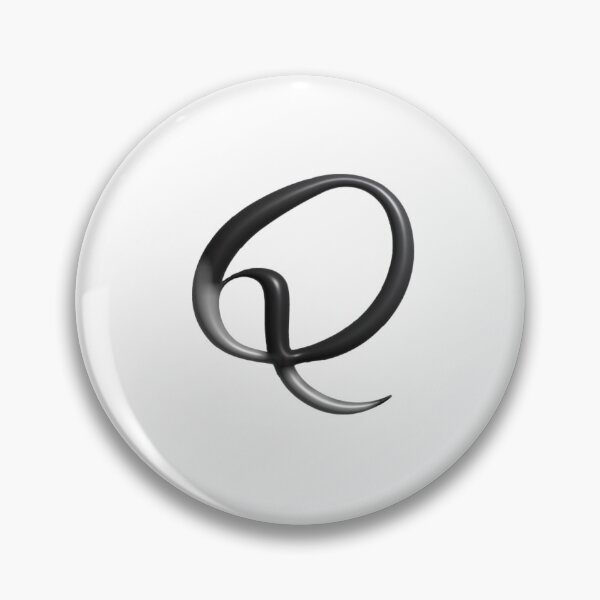 Item preview, Letter Q – 3D Liquid Chrome Futuristic Monogram designed and sold by uncoXab.